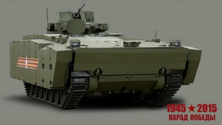 Бронетранспортьор "Курганец-25"
Предназначен за транспортиране на подразделения на мотострелкови войски, водене на бой от машината и огнева поддръжка на пехотата