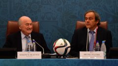 Платини и Блатер са извън футбола заради корупция и нарушаване на етичните правила на ФИФА