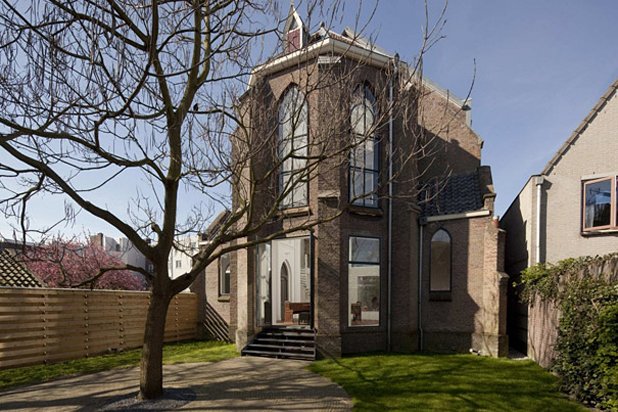 Church Converted Into Modern Family Home, Holland