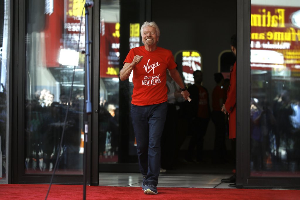 Sir Richard Branson Celebrates Virgin Hotels New York Grand Opening