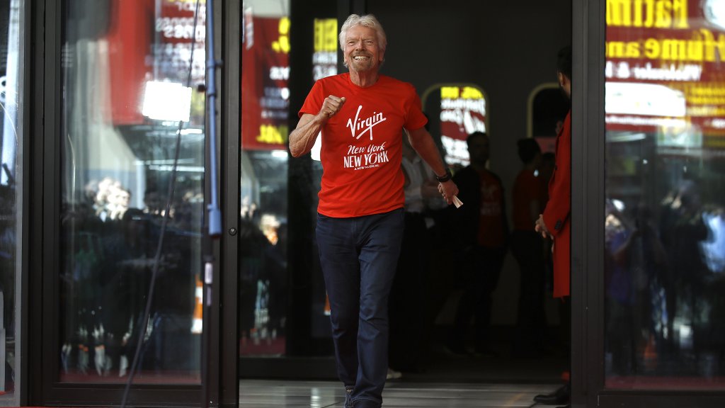 Sir Richard Branson Celebrates Virgin Hotels New York Grand Opening