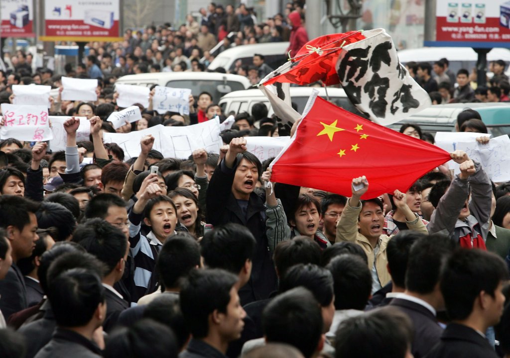 China Protesters Demand Boycott Over Japan Refusal To Admit WWII Atrocities