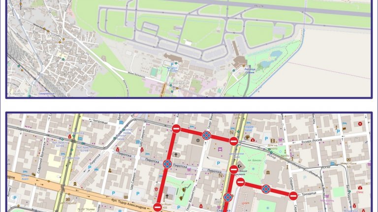 Още промени в движението и паркирането в София заради папата