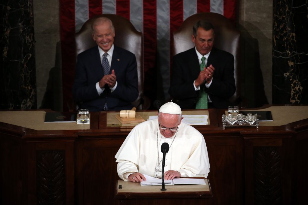Pope Francis Addresses Joint Meeting Of U.S. Congress