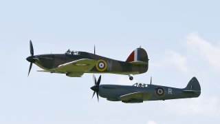 Prince Harry Attends The Battle Of Britain Flypast