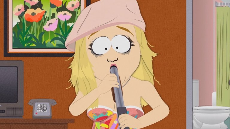 Сезон 12 - Britney's New LookОще един доста брутален епизод от сезон 12, в който Бритни Спиърс, затормозена от цялата слава и внимание, си отнася главата с пушка и прекарва почти целия епизод без глава. Папараците пък наричат обезглавения ѝ торс „Новата визия на Бритни“, докато момчетата планират как да спасят певицата и да я отведат на Северния полюс, a сатанисти искат да я убият в годишен ритуал по жертвоприношение.