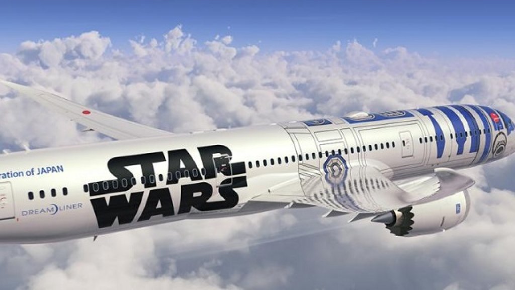 All Nippon Airways - star wars jet