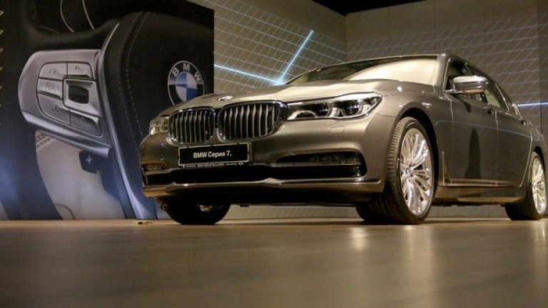 Шестото поколение на 7 серия на BMW вече е в България