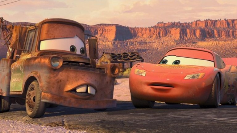 Cars („Колите”) 2006
Един от подценяваните филми на Pixar, който не съдържаше характерните за тях сърцераздирателни моменти, въздействащи повече на родителите, отколкото на децата. Но имаше не по-малко поучителни моменти, свързани с осъществяването на мечтите, страстта към пътуването и живота в малкия град.