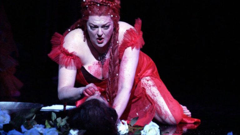 "Саломе" на Рихард Щраус е една от най-еротичните опери. Тук главната героиня е изиграна от австралийския сопран Лиса Гастийн.