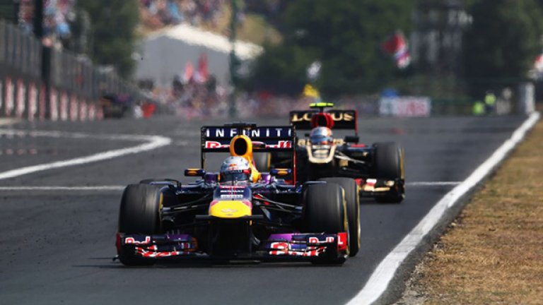 Lotus наистина застигна Red Bull