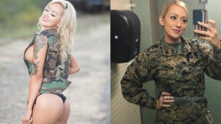 Риана Конър, военно Барби