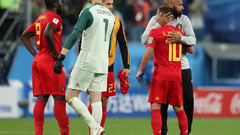 "Предпочитам да загубя с Белгия, отколкото да спечеля с тази Франция", каза Азар