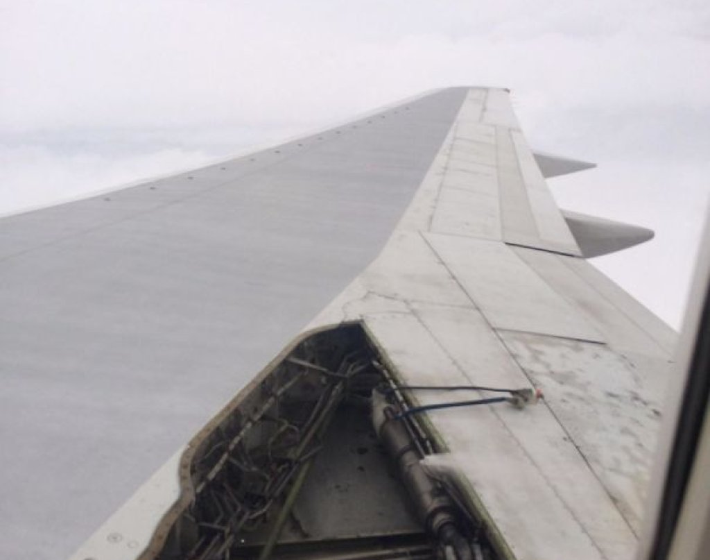 Най-неприятната картина по време на полет