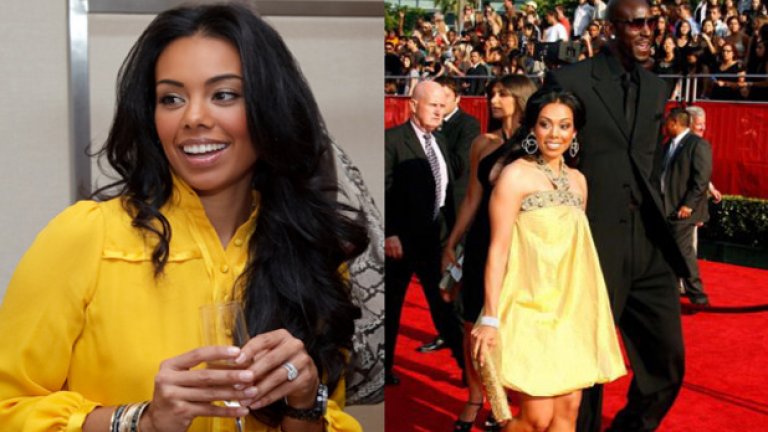 Бранди Гарнет
Също като Кобе Брайънт Кевин Гарнет мисли все по-често да дома и съпругата, която го очаква там. С оглед на красотата на Бранди, това е напълно разбираемо.