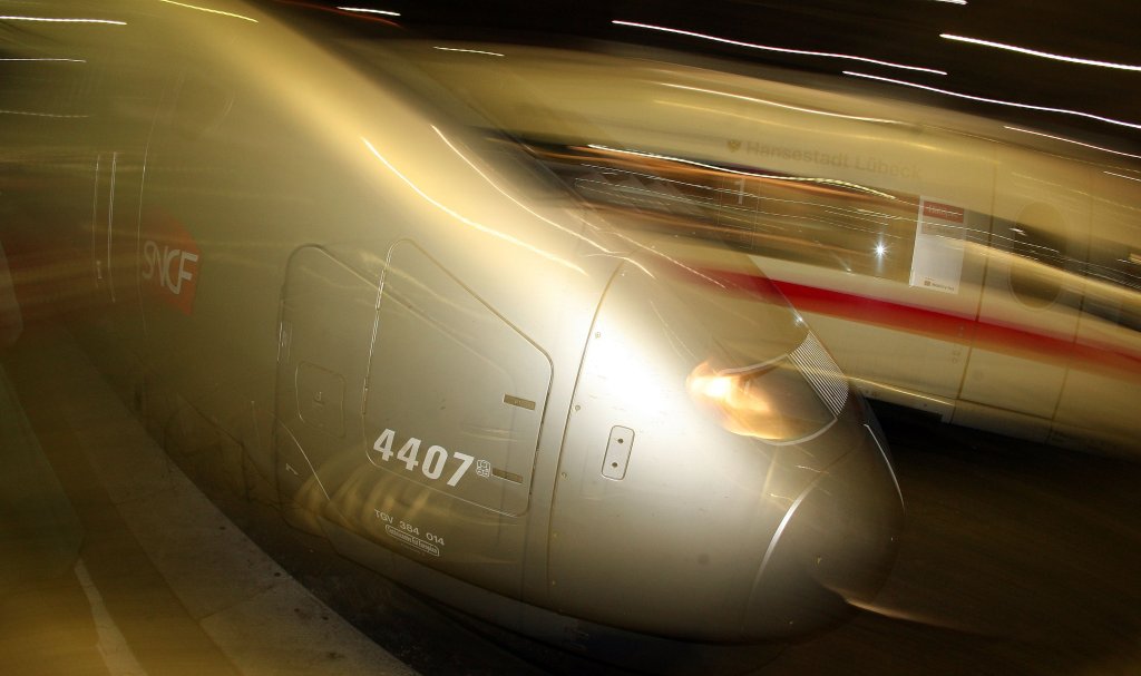 TGV , влак, франция