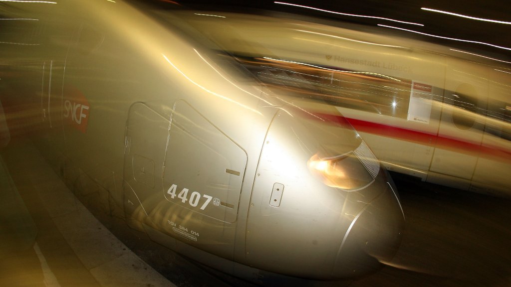 TGV , влак, франция
