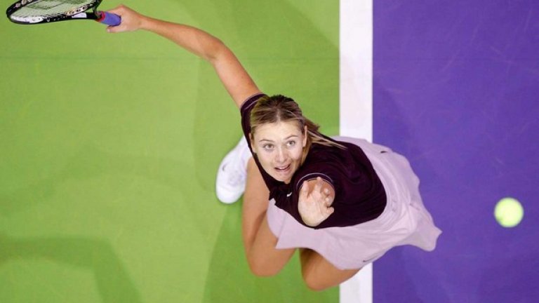 Мария Шарапова на турнира в Мадрид, 2007 г.