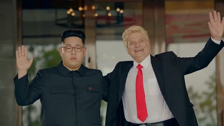 Южнокорейски поп певец се пошегува с КНДР и САЩ