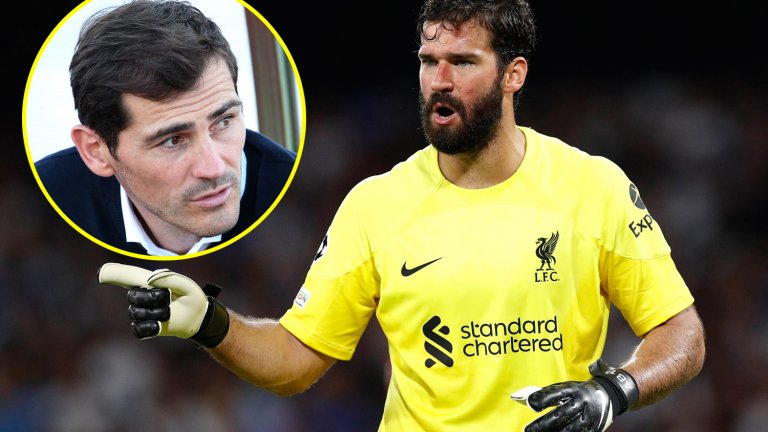 Касияс не включи Алисон в Топ 5 на най-добрите вратари в момента