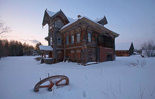 Дървените къщи на Русия