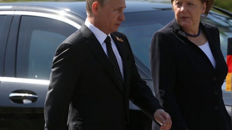 Меркел и Путин ще се срещнат край Берлин