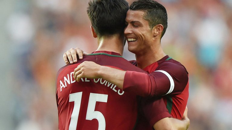 Андре Гомеш стана европейски шампион с Кристиано това лято във Франция.