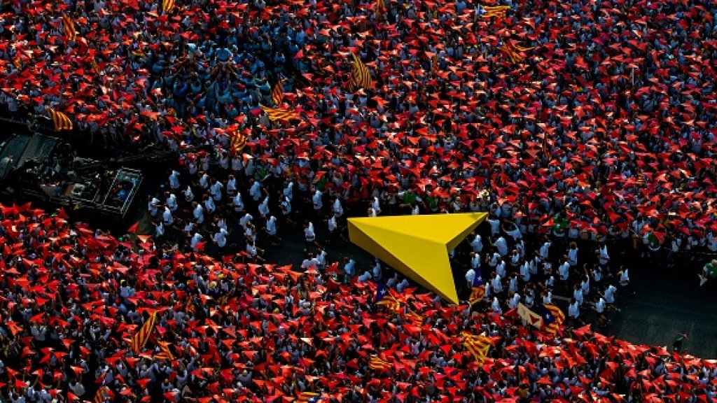 &lt;&gt; on September 11, 2015 in Barcelona, Spain.
