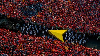 &lt;&gt; on September 11, 2015 in Barcelona, Spain.