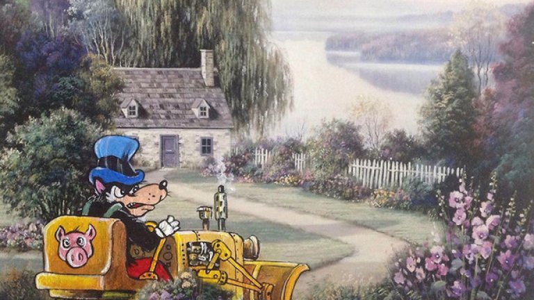 Спайдърмен нахлува в класически картини