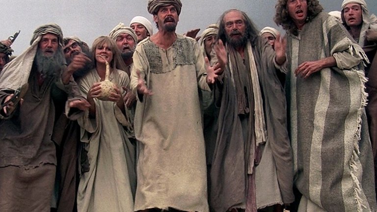 Така Брайън без да иска е възприет като Месия от хора, които тълкуват думите му както пожелаят. Целият този сюжет води до забраната на филма на много места по света около премиерата му през 1979 г.