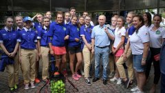Владимир Путин посети и детския лагер Артек в Крим, украинското външно министерство обяви посещението като "нарушение на държавния суверенитет"

Вижте в галерията снимки от визитата