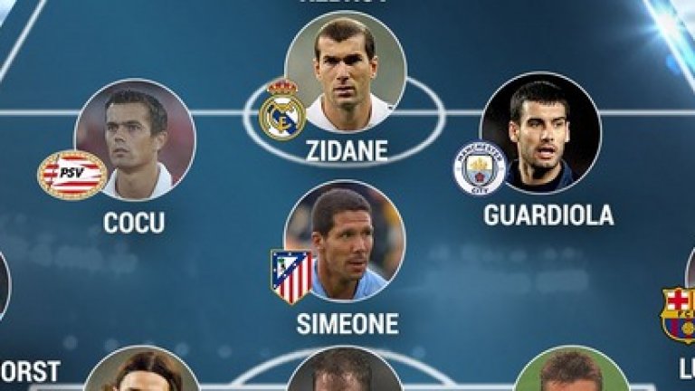 Каква халфова линия само! Вижте целия отбор в галерията...