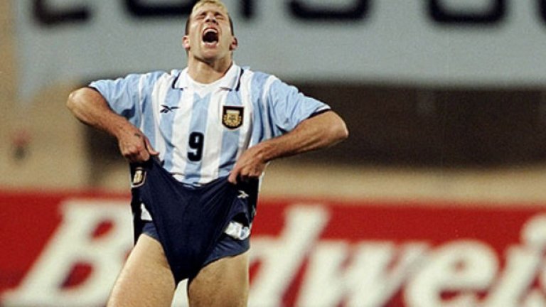 Мартин Палермо, Аржентина
Случаят на Мартин Палермо е уникален. Той прекара 10 години извън състава на Аржентина, след което дебютира на 37 на световно първенство.