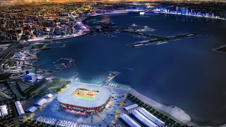 Стадион „Рас Абу Абауд“ ще бъде с капацитет от 40 000 седящи места