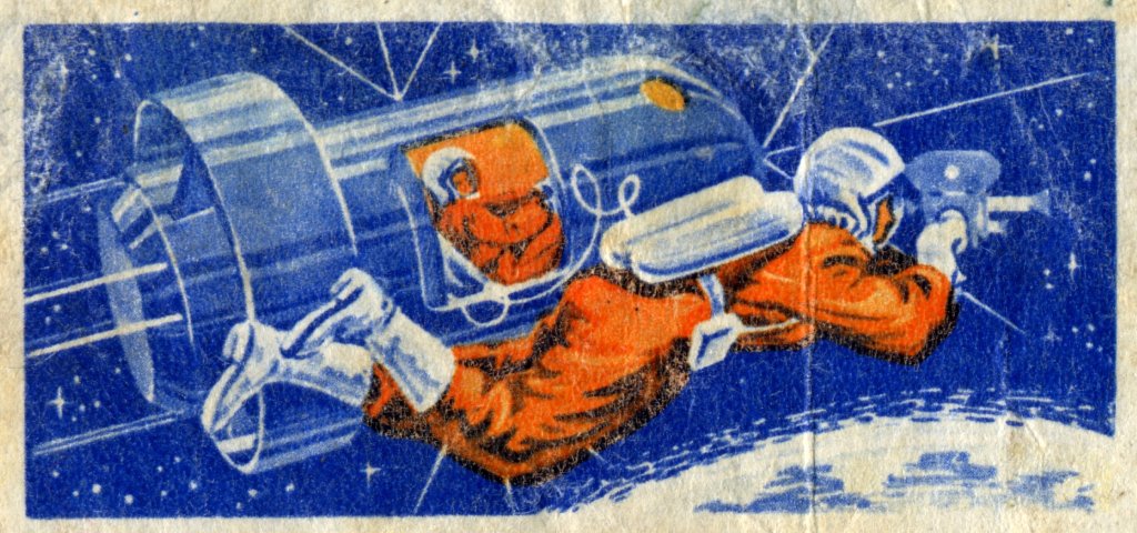 Soviet_Union-1965-Stamp-0.10._Voskhod-2._First_Spacewalk