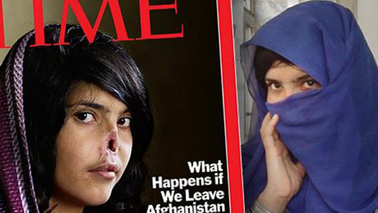 Критици на американското присъствие в Афганистан определиха решението на редакторите в Time като "морален шантаж" и дори "военна порнография"