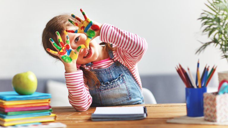 дете, рисунка, рисуване, деца, istock getty images