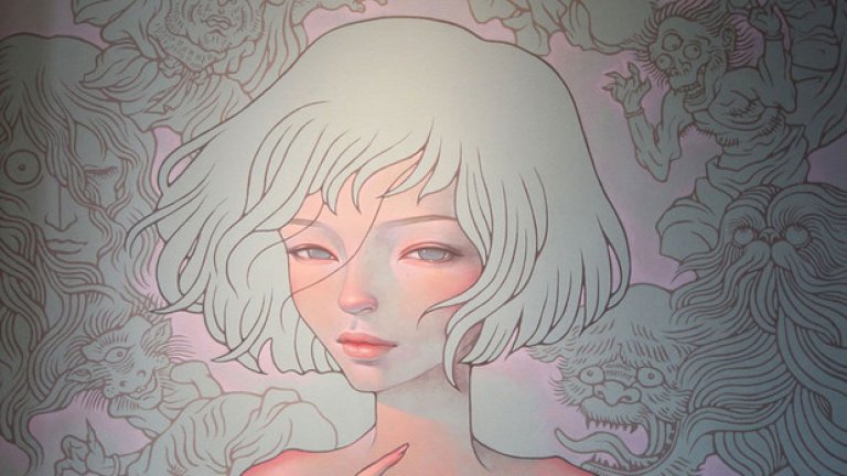 Одри Кавазаки (Audrey Kawasaki) е сред най-известните калифорнийски художнички