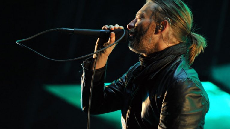 Том Йорк от Radiohead