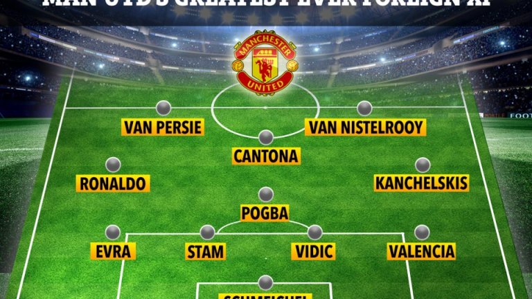 Идеалните 11 на Манчестър Юнайтед във Висшата лига от чужденци