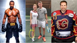 Бокс, тенис, хокей, дори кеч, плажен футбол и волейбол и поло. Футболистите, които се пробваха в други спортове...