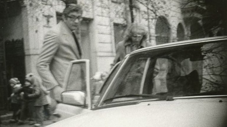 Абу Дауд, сниман с жена, 24 часа преди да напусне Чехословакия