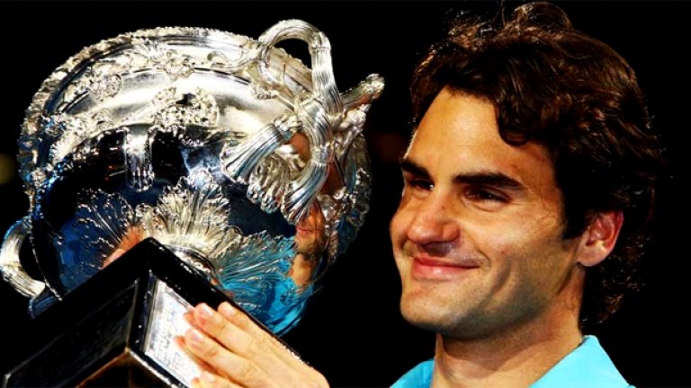 Успехът на Федерер в Мелбърн беше четвърти при петото му участие на финал