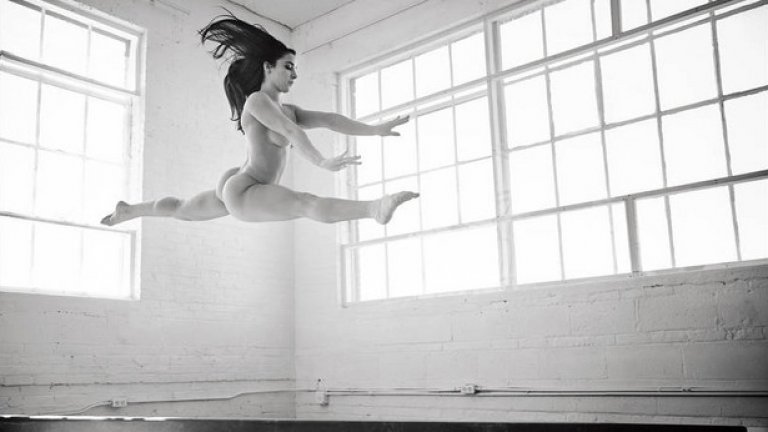 Гимнастичката Али Райзмен се оказа една от най-популярните звезди на Body Issue