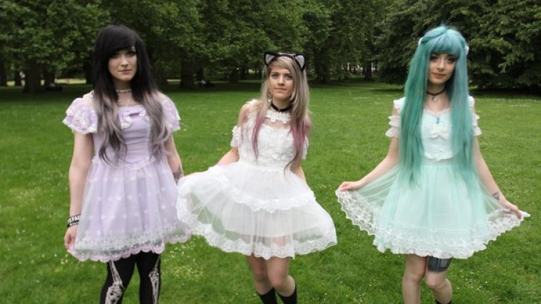 Марина Джойс в кадър от прословутия й клип