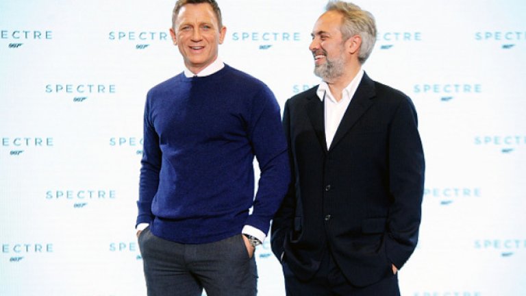 Сам Мендес и Даниел Крейг