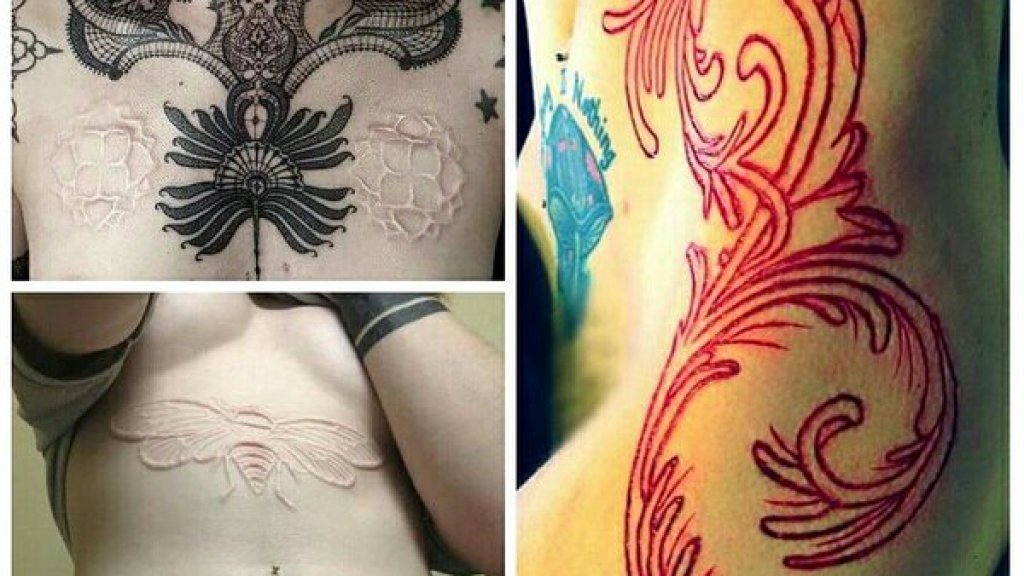 скарификейшън, татуировки