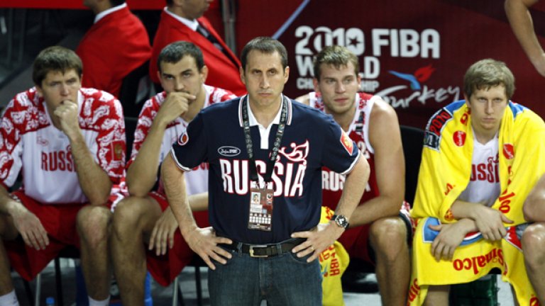 Дейвид Блат е удовлетворен от изявите на руския национален отбор по баскетбол
