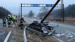 Един човек е загинал след тежка катастрофа край Благоевград
